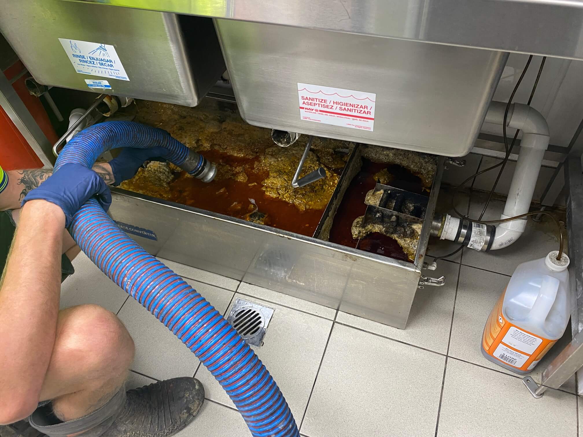 Grease Trap Cleaning in Washington Court House